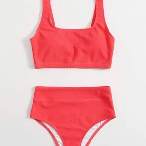High Waisted Bikini Swimsuit